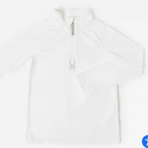 Spyder Girls Shimmer Bug Half- Zip